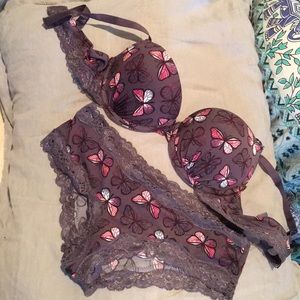 Nanette Lepore bra and underwear set NWOT